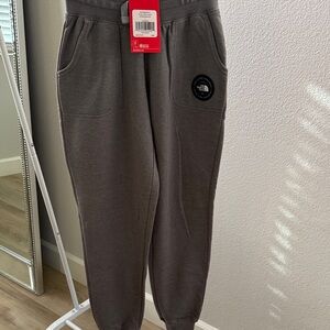 The North Face Charcoal Grey Logo Sweatpants